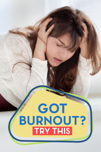Now I know how to deal with burnout, even if it's "too late." Great advice in here.