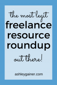 GREAT freelance resource roundup for freelance writers and work-at-home moms!! 