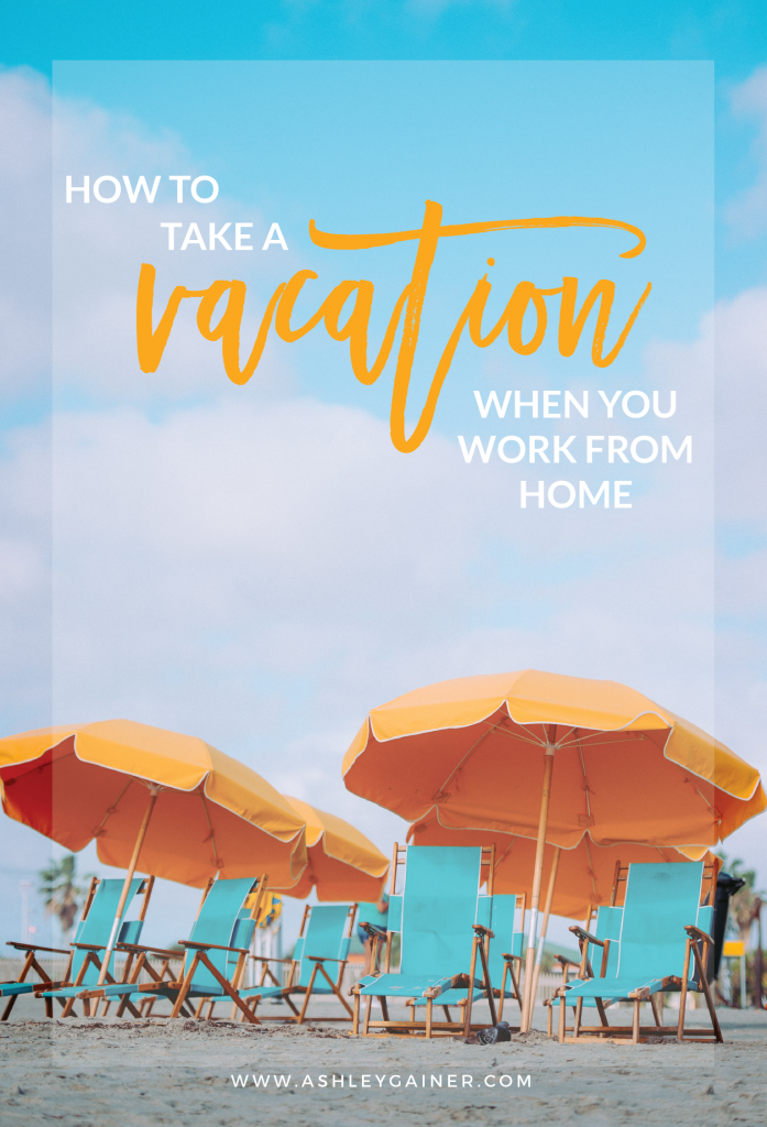 Taking a vacation when you're a WAHM can be tricky... tricky, but doable! Click through to read some great tips on making it happen for YOU :)