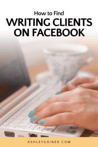 How to find writing clients on Facebook