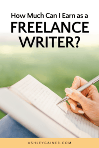 how much can I earn as a freelance writer?